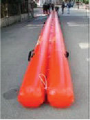 PLŪDU AIZSARGBARJERAS - One-tube / Bi-tube barriers
